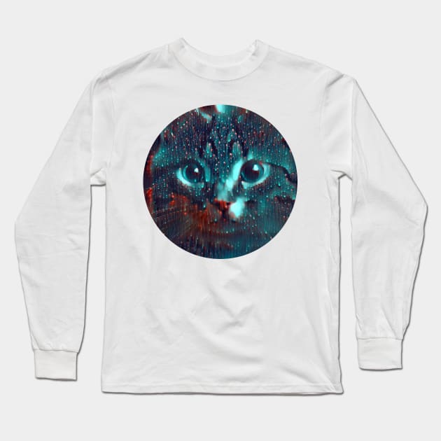 Cuddly mycat, revolution for cats Long Sleeve T-Shirt by GoranDesign